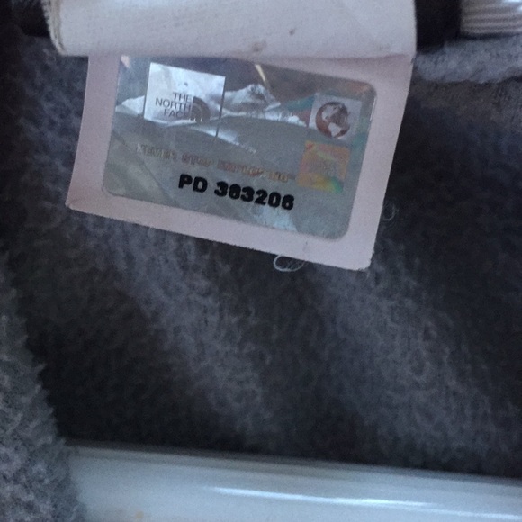 The North Face Fleece 1/4 Zip Glacier Pullover Baselayer Grey, XS - Picture 7 of 7